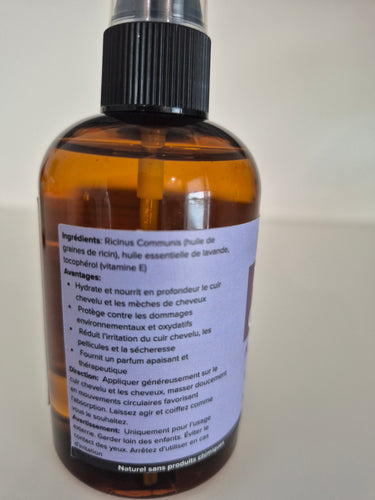 Strengthen hair & nourish scalp with REVIV2GROW Castor Oil infused with lavender. Promotes growth & shine. Available at Sareya Beauty in Canada.